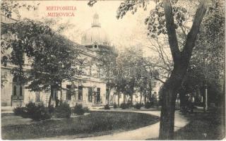 1906 Szávaszentdemeter, Mitrovice, Mitrovitz an der Save, Sremska Mitrovica; Setaliste i Srp. Dom / Sétány, Szerb ház. Kiadja Jovan Mihajlovits / promenade, Serbian House (EK)