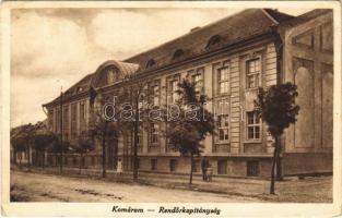 1931 Komárom, Komárnó; Rendőrkapitányság / police station (EK)
