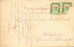 Brassó, Kronstadt, brasov; Panorama vom Raupenberg, Blick auf die obere Vorstadt / Bolgárszeg / Sche...