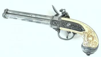 Antik pisztoly igényes gyűjtői replika 30 cm