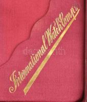 IWC Shaffhausen zsebóra szerkezet, eredeti tokkal, eredeti okmánnyal, egyező sorozatszámmal. Szerekz...