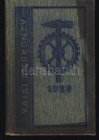 1928 Vas- és fémmunkások zsebkönyve Kruppa Rezső kiadásával