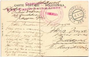 1915 Czeladz; Kopalnia Wegla 'Saturn' / coal mine, minecarts, factory, industrial railway ...