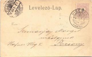 1898 (Vorläufer) Visegrád, Dunai uszoda. Schulz (EK)