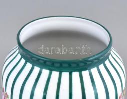 Bohémia Ausztria Bernard Bloch &amp; Co.Eichwald Porcelán váza, apró kopásokkal, jelzett, m: 30c...