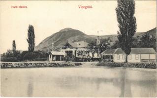 Visegrád, Duna part, villák