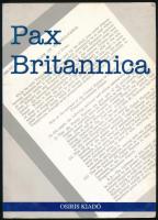 Bán D. András (szerk.): Pax Britannica. Brit külügyi iratok a második világháború utáni Kelet-Közép-Európáról 1942-1943. Bp., 1996, Osiris. Kiadói papírkötés, kissé kopottas állapotban.