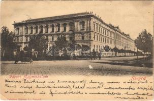 1900 Szeged, Városi főgimnázium. Várnay L. kiadása (EK)