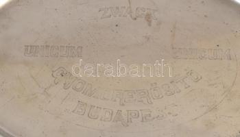 Zwack Unicum fém tálca 36x28 cm