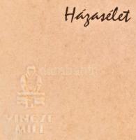 ef.Zámbó (efZámbó) István (1950): Házasélet. Egyedi beavatkozású print (Ebp), merített papír, jelzet...