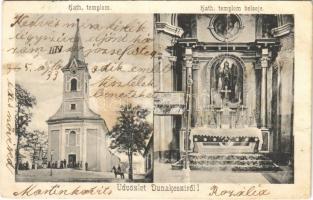 1908 Dunakeszi, Római katolikus templom, belső (EB)