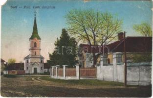 1923 Solt, Római katolikus templom. Fogyasztási Szövetkezet kiadása (b)