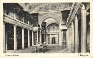 1942 Pannonhalma, A könyvtár (EK)