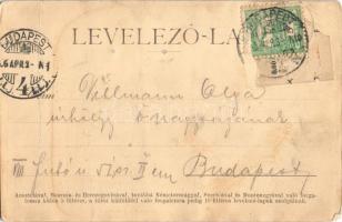 1905 Budapest II. Máriaremete, templom, belső, oltár (EM)