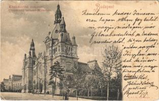 1904 Budapest XIV. Városliget, Közlekedési múzeum (b)