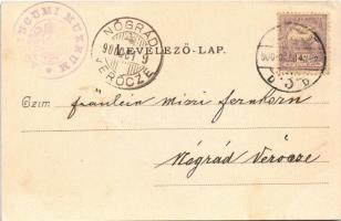 1900 Budapest III. Óbuda, Aquincumi amfiteátrum, múzeum. Divald Károly 131. sz. (EK)