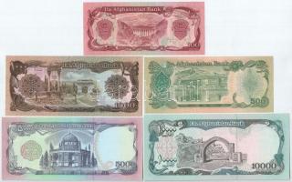Afganisztán 1979-1993. 100A - 10.000A (5xklf) T:I
Afghanistan 1979-1993. 100 Afghanis - 10.000 Afgh...
