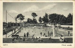 Léva, Levice; Városi uszoda. Hajdu foto / swimming pool (EK)