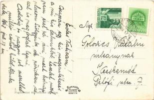 1943 Szete, Setich, Kubanovo; Római katolikus templom és belseje, plébánia, utca / Catholic church i...