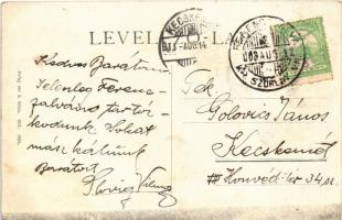 1908 Ferencfalva, Valiug; Gruss aus Ferenszfalva! (EK)