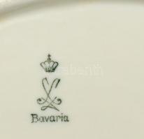 Bavaria tálalók (levesestál, sültes tál, tortatál) Jelzett. Kopott