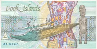 Cook-szigetek 1987. 3$ T:I 
Cook Islands 1987. 3 Dollars C:UNC 
Krause 3