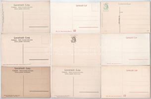 Tátra, Magas-Tátra, Vysoké Tatry; - 36 db régi használatlan szép állapotú képeslap albumban (Feitzin...