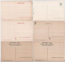 Tátra, Magas-Tátra, Vysoké Tatry; - 36 db régi használatlan szép állapotú képeslap albumban (Feitzin...