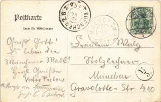 1906 Berlin, Spatenbräu-Ausschank Ludwig Vogel. Friedrichstr. 172. / restaurant interior (EK)