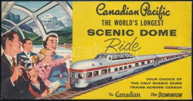 Canadian Pacific - The worlds longest scenic dome ride vasútijegy-tartó boríték