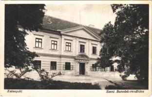1938 Zalaapáti, Szent Benedek rendháza. Gelencsér József kiadása (EK)