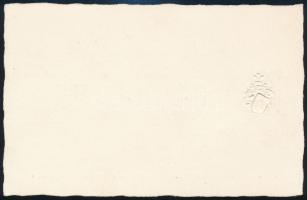 1938 Meghívó a budapesti közgazdászok "Széchenyi István" bajtársi Egyesület kispesti "...