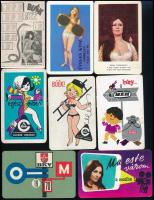 1970-1972 30 db reklám kártyanaptár