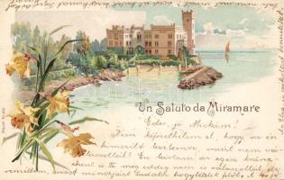 1898 Miramare Litho