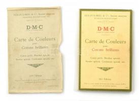 1931 Hímzőselyem katalógus, párizsi kiadás, két képpel a gyárakról, stb