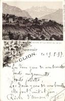 1897 Glion Litho