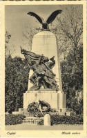 1942 Cegléd, Hősök szobra, emlékmű (EK)