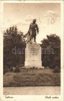 1941 Babócsa, Hősök szobra, emlékmű. Arató Antal kiadása (fa)