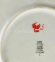 Zsolnay birkózó medvék, kézzel festett, jelzett (Markup Béla), hibátlan, m: 31 cm