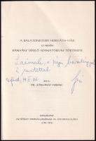 Zákonyi Ferenc: A balatonfüredui Horváth-ház, új nevén Bányász üdülő szanatórium története. Megjelen...
