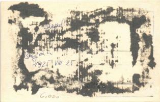 1925 Baja, Magyar Királyi Folyamőrség "SZEGED" (ex SMS Wels) őrnaszádja / Hungarian Royal ...