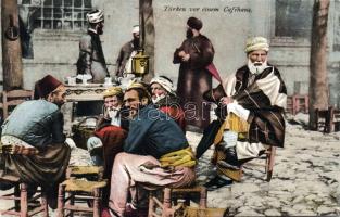 Mostar Türks in a Café