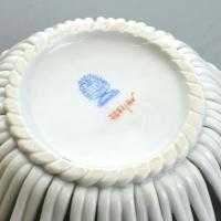 3 db Herendi fonott kosár Viktória és Apponyi mintás.Jelzett, hibátlan. d: 9 és 13 cm között