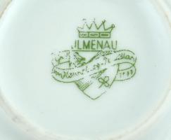 Ilmenau mokkás készlet, matricás, jelzett, sérült