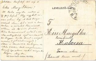 1913 Révfülöp, Gaál, Tóth, Mészáros és Otava villa, szőlőskert. Gross Simon kiadása (Rb)