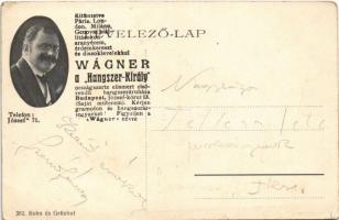 Budapest XII. Svábhegy, Szerényi Béla fűszer-, csemege- és borkereskedés üzlete. Hátoldalon Wágner a...