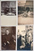 12 db RÉGI fotó képeslap érdekességekkel / 12 pre-1945 photo postcards