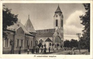 1940 Császártöltés, templom, utca (EK)