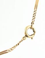 14k Arany (Au) nyaklánc. Jelzett. nettó: 3,94g, h: 56cm