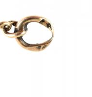 14k Arany (Au) nyaklánc. Jelzett. nettó: 3,94g, h: 56cm